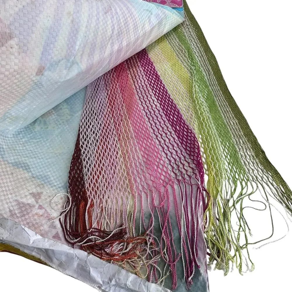Missoni Home Hanging Bright Geometric Floral Fabric Sample